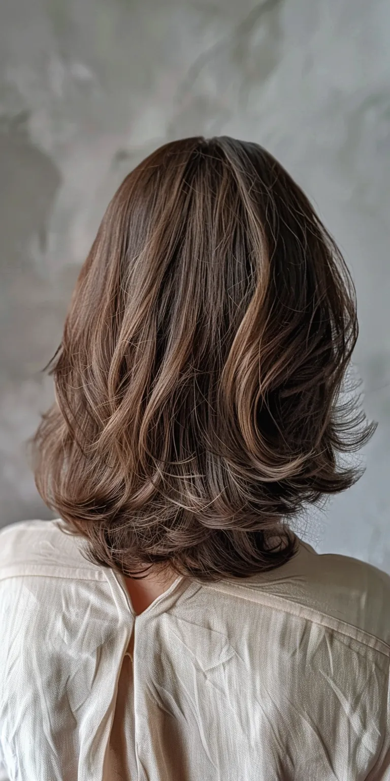 hairstyles for women over 60 Layered hair, Asymmetric cut, Digital perm, Professional Ringlets