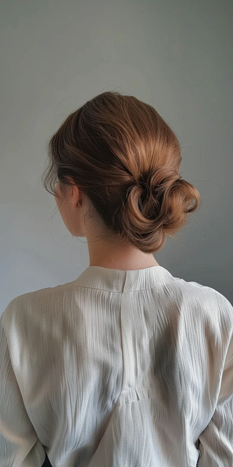 haircuts for oval faces Updo, Chignon, Ballerina bun, Milkmaid braid, French twist