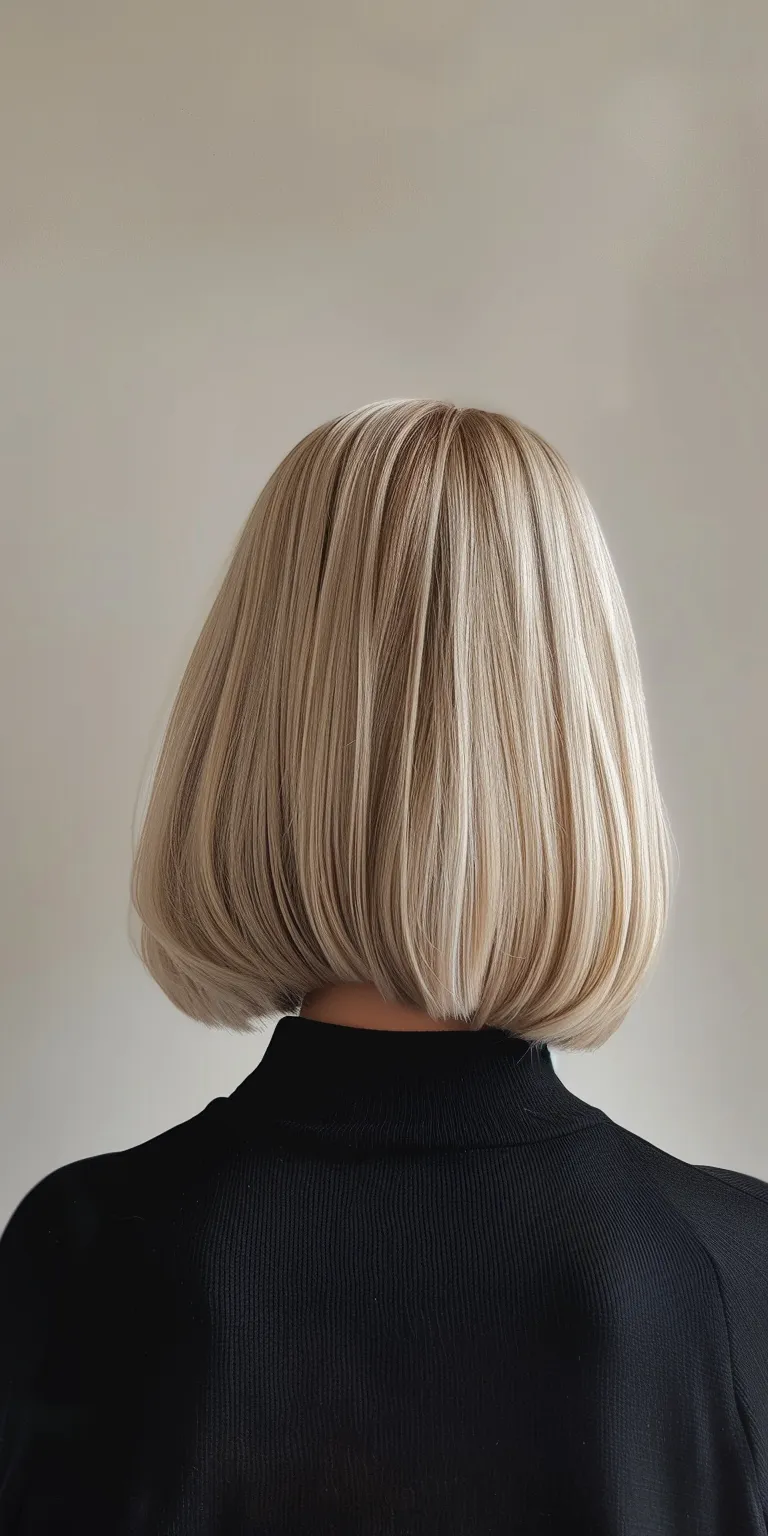 blonde bob haircuts Asymmetric cut, Bob Stacked bob, Professional Short brush cut