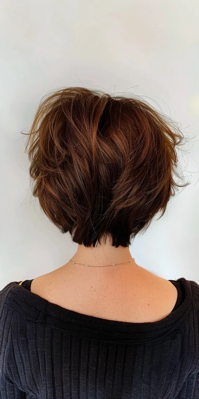 lisa rinna hairstyles Asymmetric cut, Japanese women's hairstyles, Short brush Chignon, Pixie cut