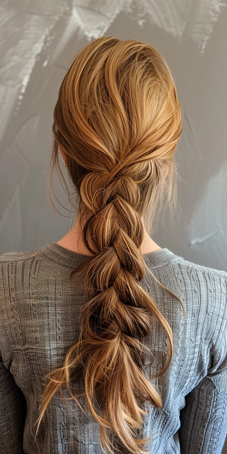 holiday hairstyles Waterfall braids, French braid, Braid, twist, Boho braids