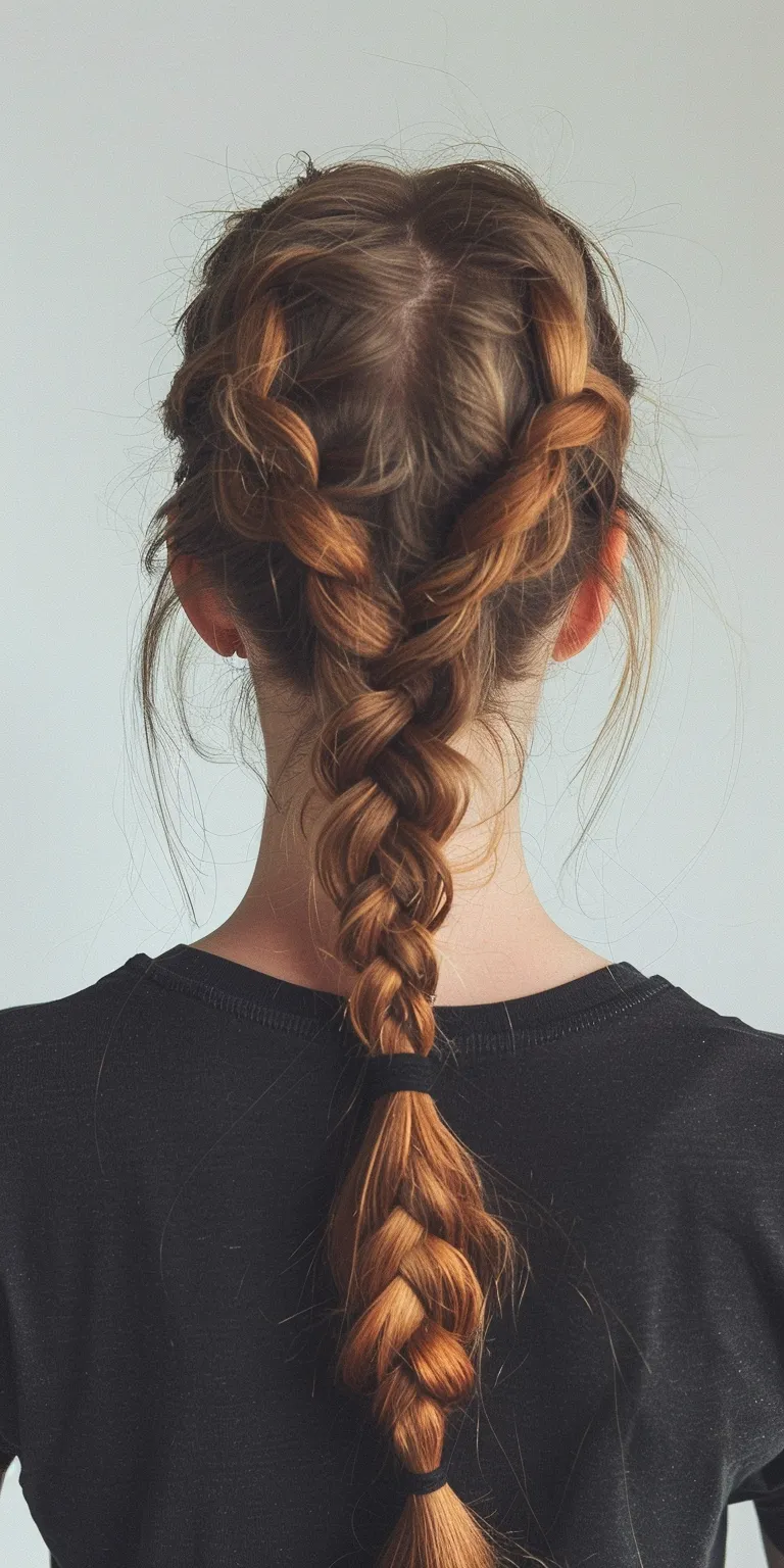 front braid hairstyle French braid, Braid, Waterfall braids, twist, Milkmaid