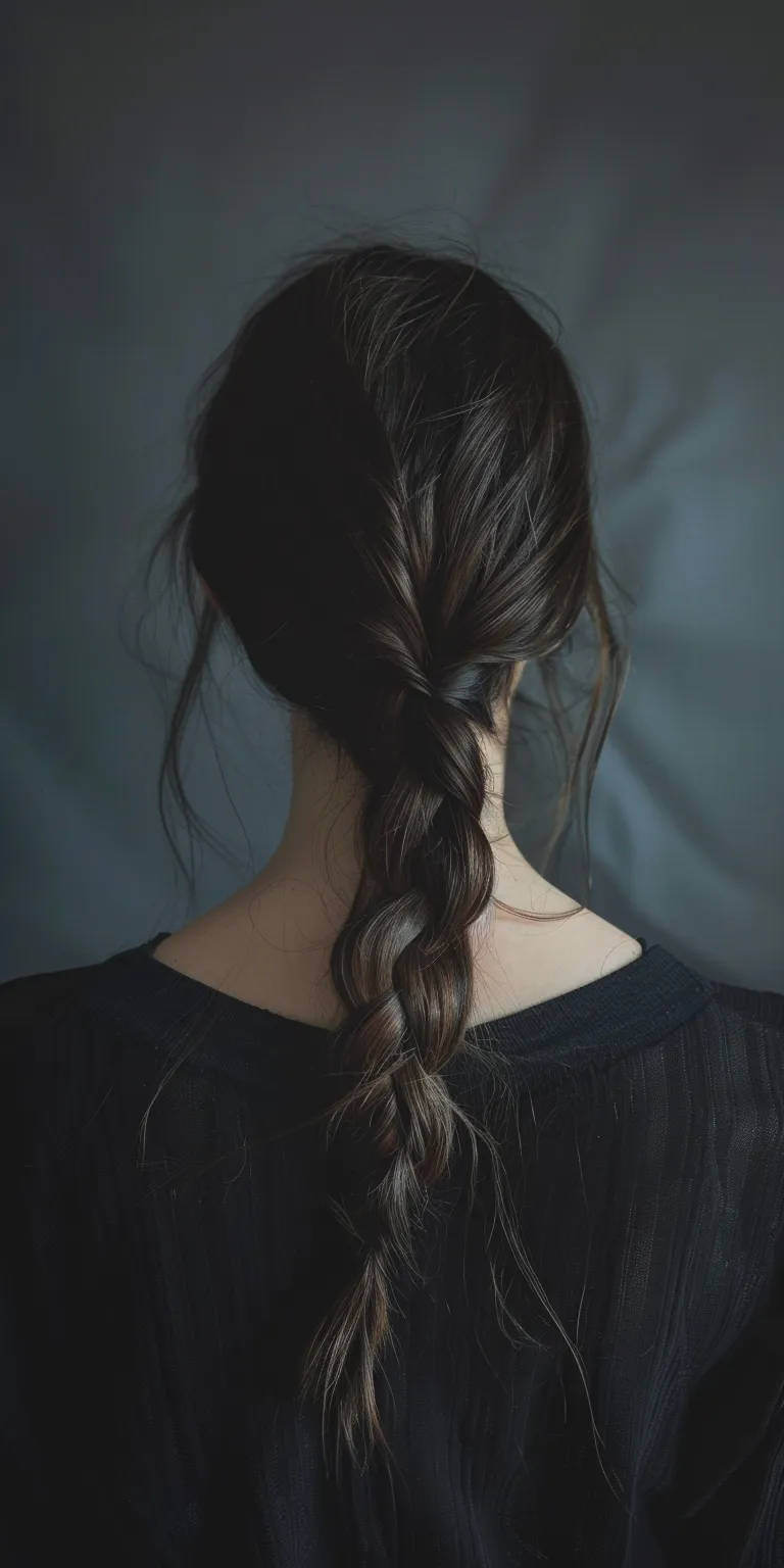 androgynous hairstyles French braid, Braid, Milkmaid Waterfall braids, Updo