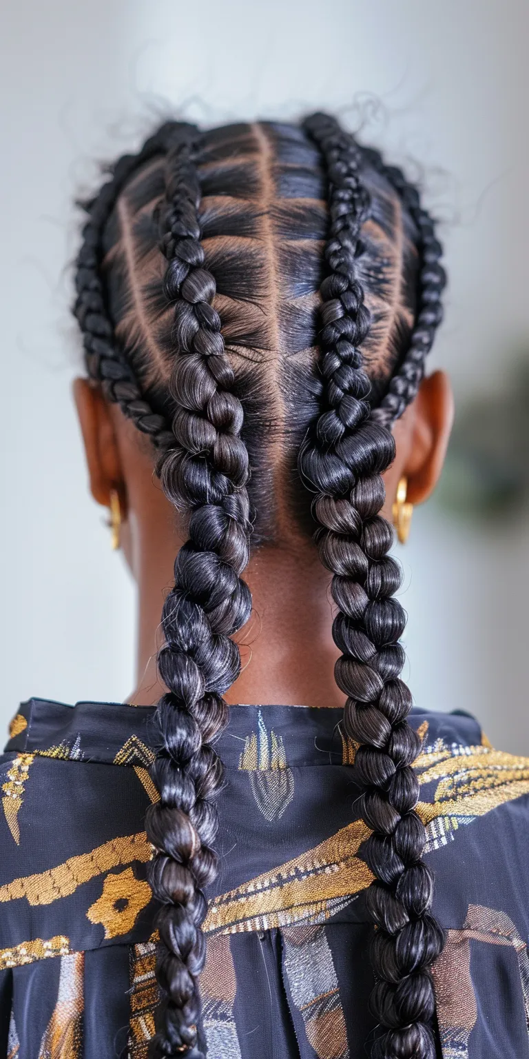 jumbo braids hairstyles Boho braids, Waterfall Hair twists, Braid, French twist