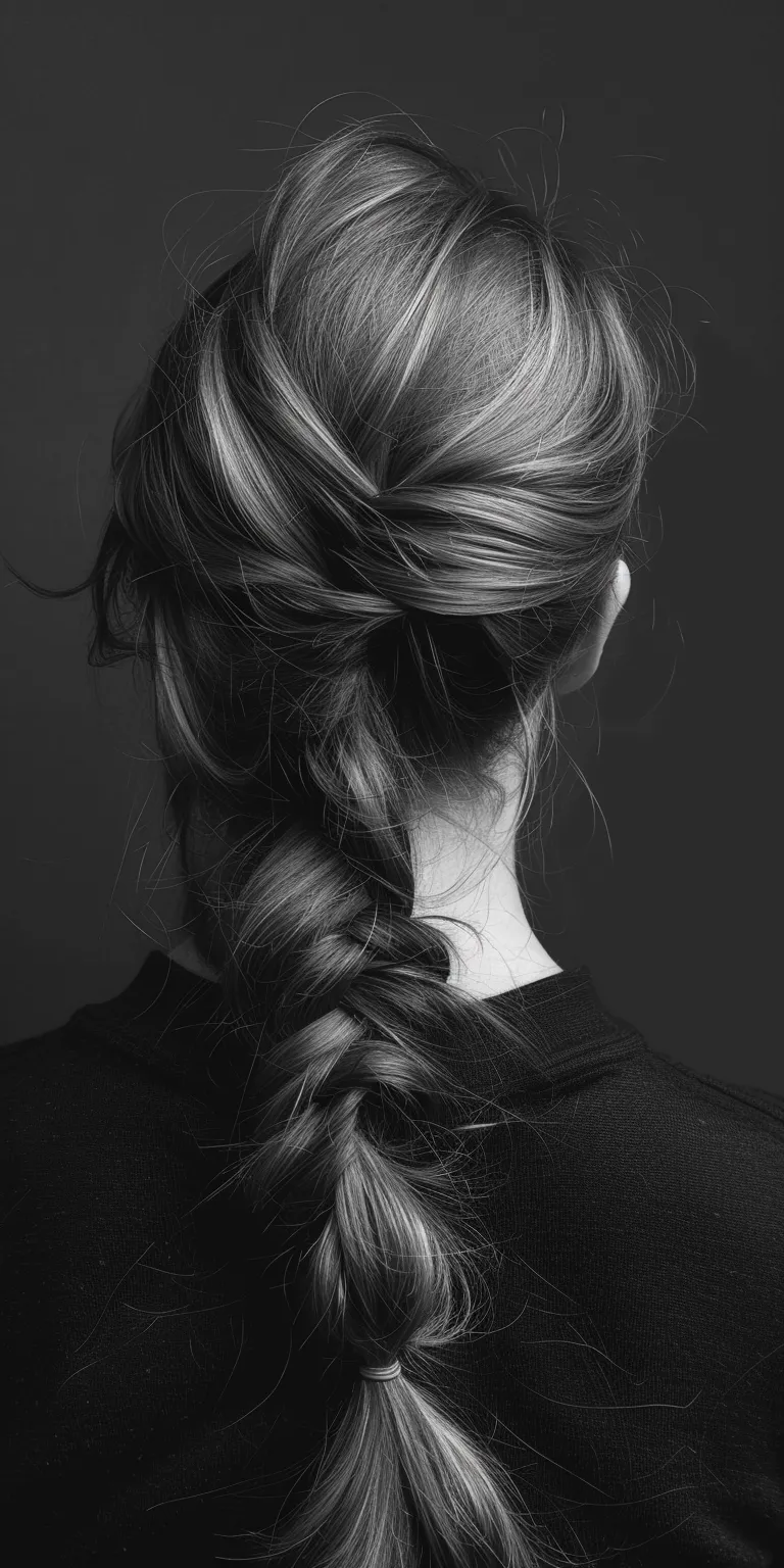 types of hair styles French braid, Chignon, Braid, Updo, Milkmaid braid