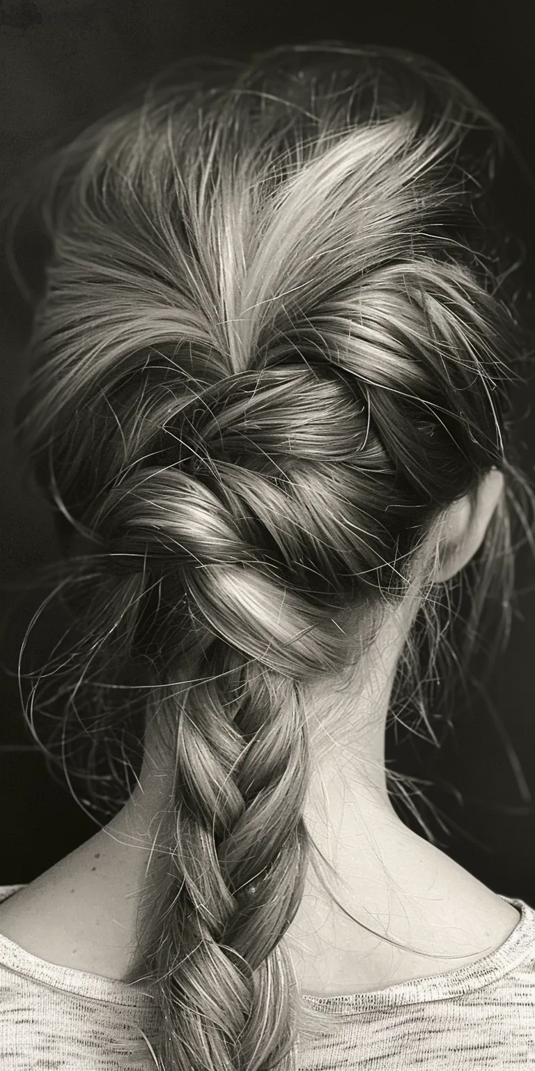 hair style woman Chignon, French braid, twist, Updo, Braid