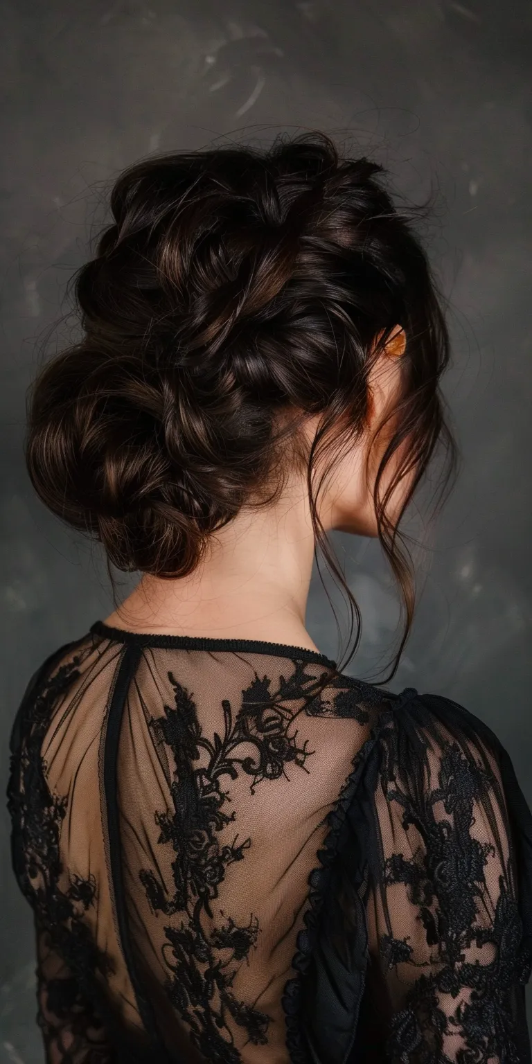 latest hairstyles for women Updo, Chignon, Milkmaid braid, Ballerina bun, French twist