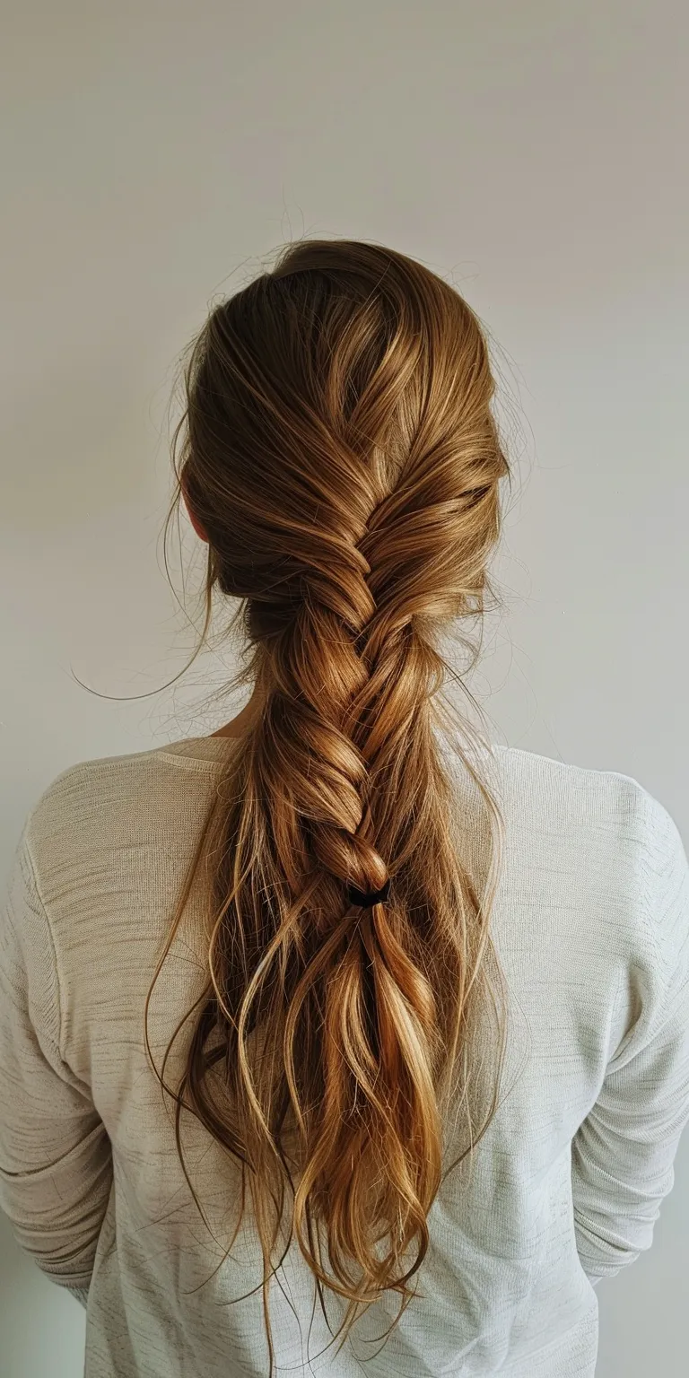 easy hair styles French braid, Braid, Waterfall braids, Boho twist