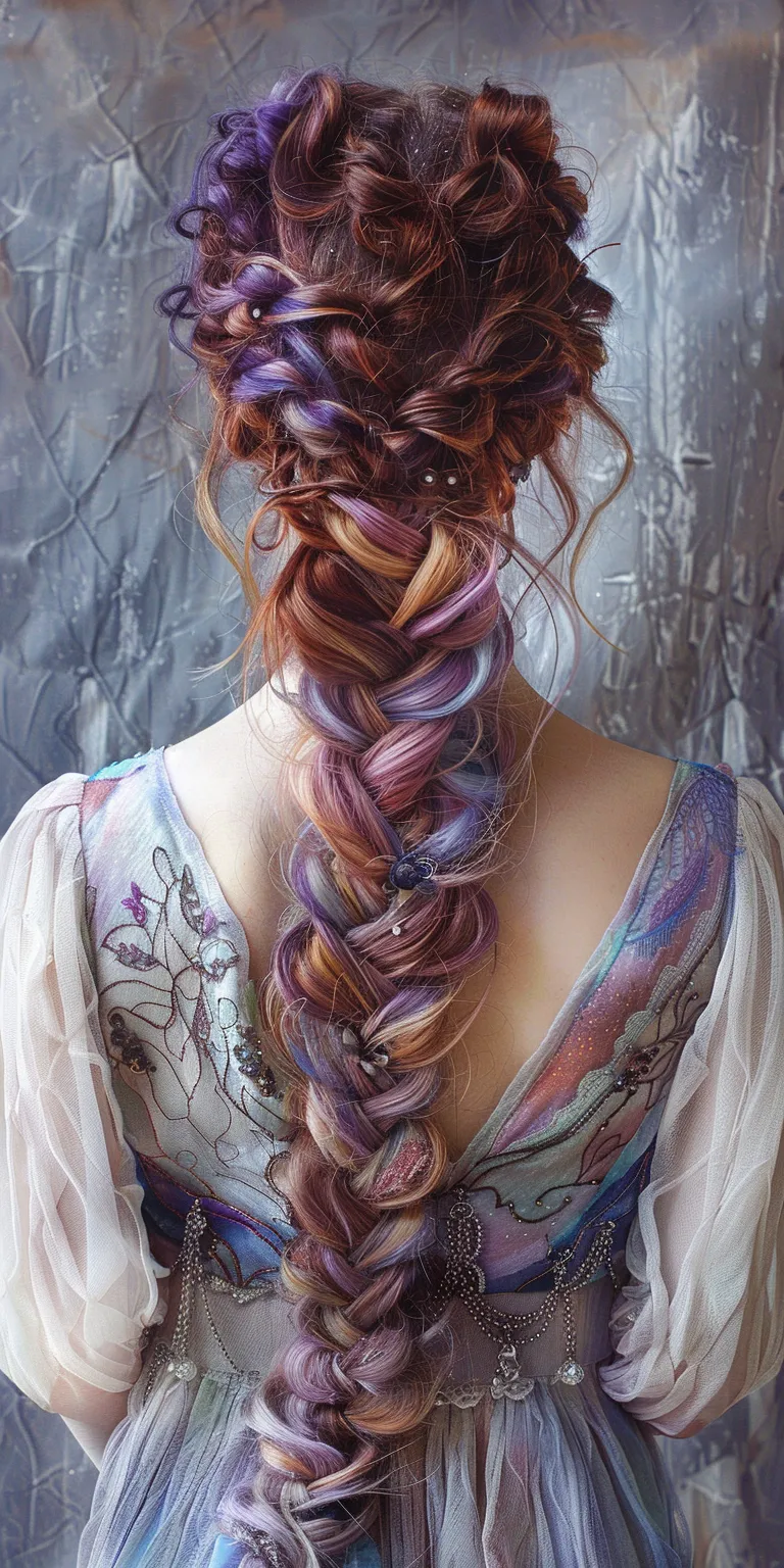 fairy hairstyles Waterfall braids, French braid, Boho Braid, Milkmaid braid