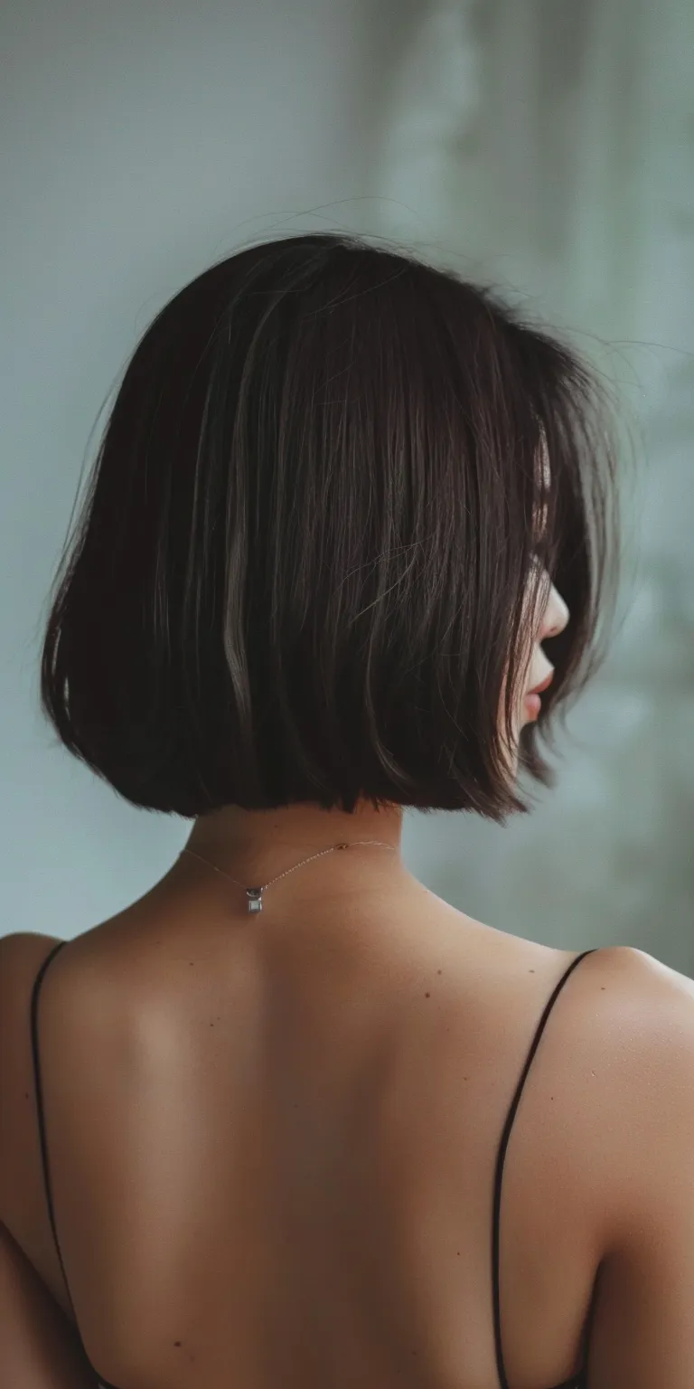 bob hairstyles Bob cut, Asymmetric Japanese women's hairstyles, Butterfly haircut, Short hair