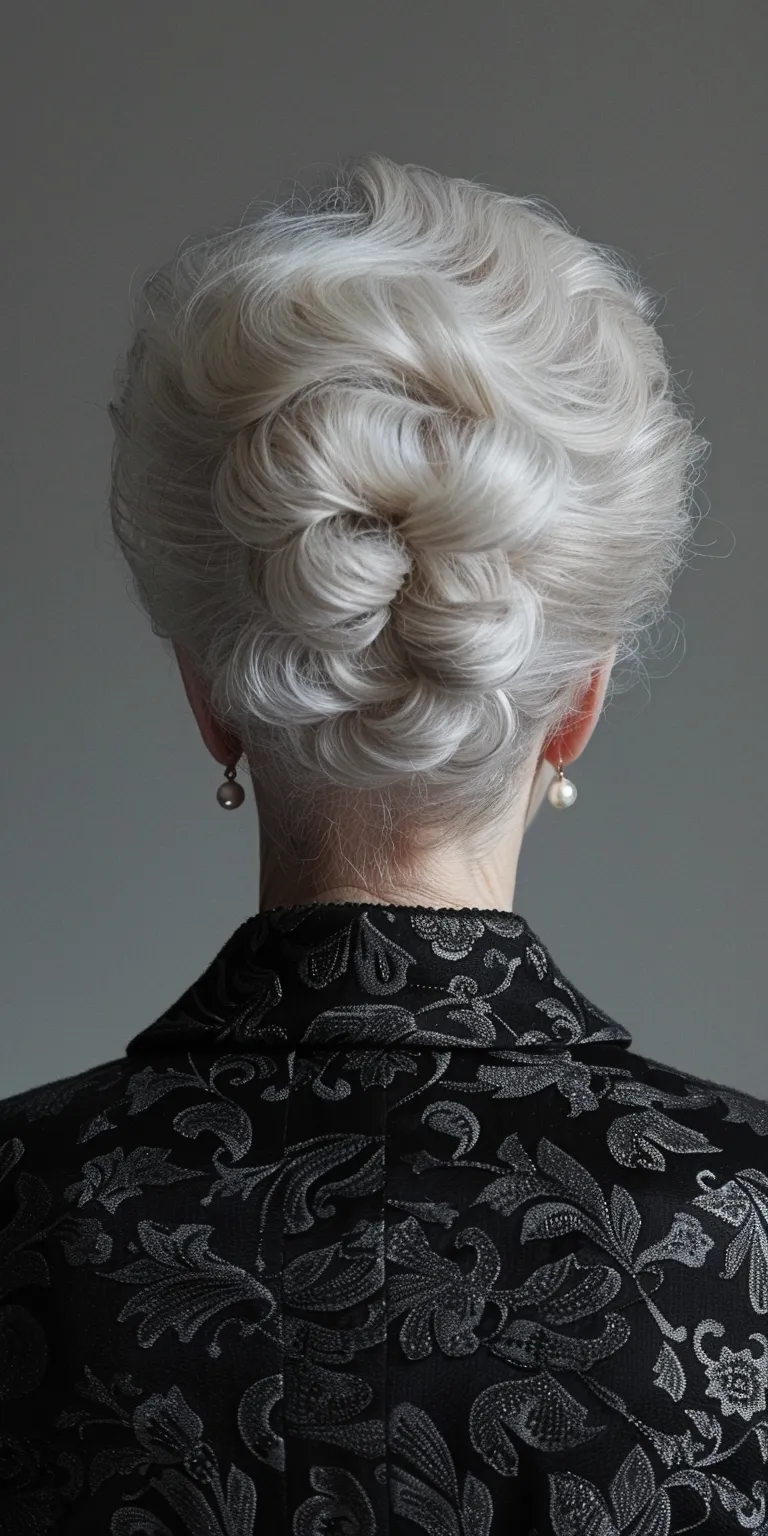 helen mirren hairstyles Chignon, Updo, Finger wave, Pompadour, Bouffant