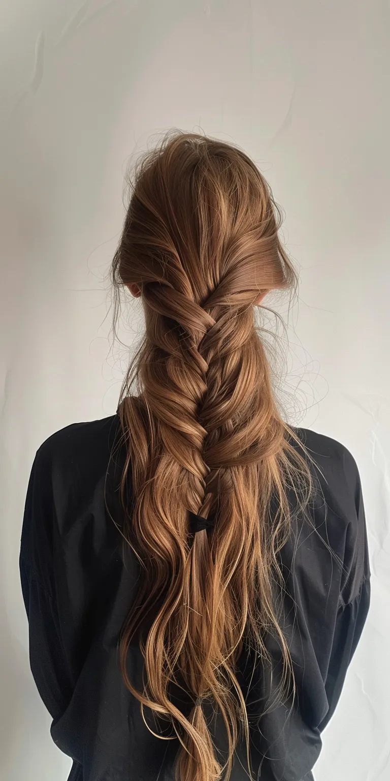 long hairstyles for women Waterfall braids, Braid, French braid, twist, Boho braids