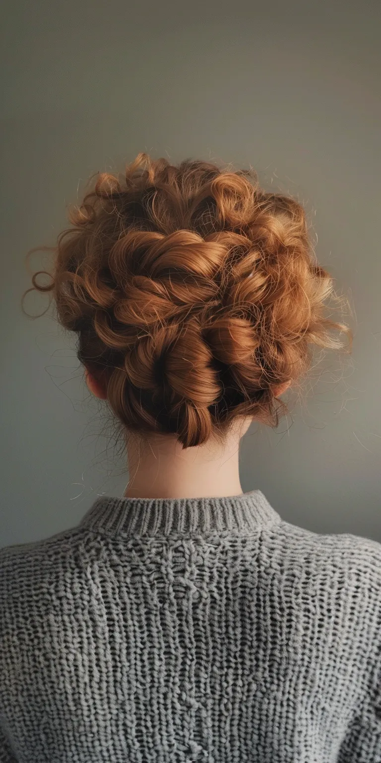 pinterest hair styles Updo, Milkmaid braid, Chignon, French twist, Ballerina bun