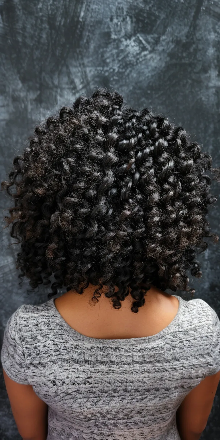 crochet braid Digital perm, Kinky hair, Ringlets, Crochet braids, Jheri curl