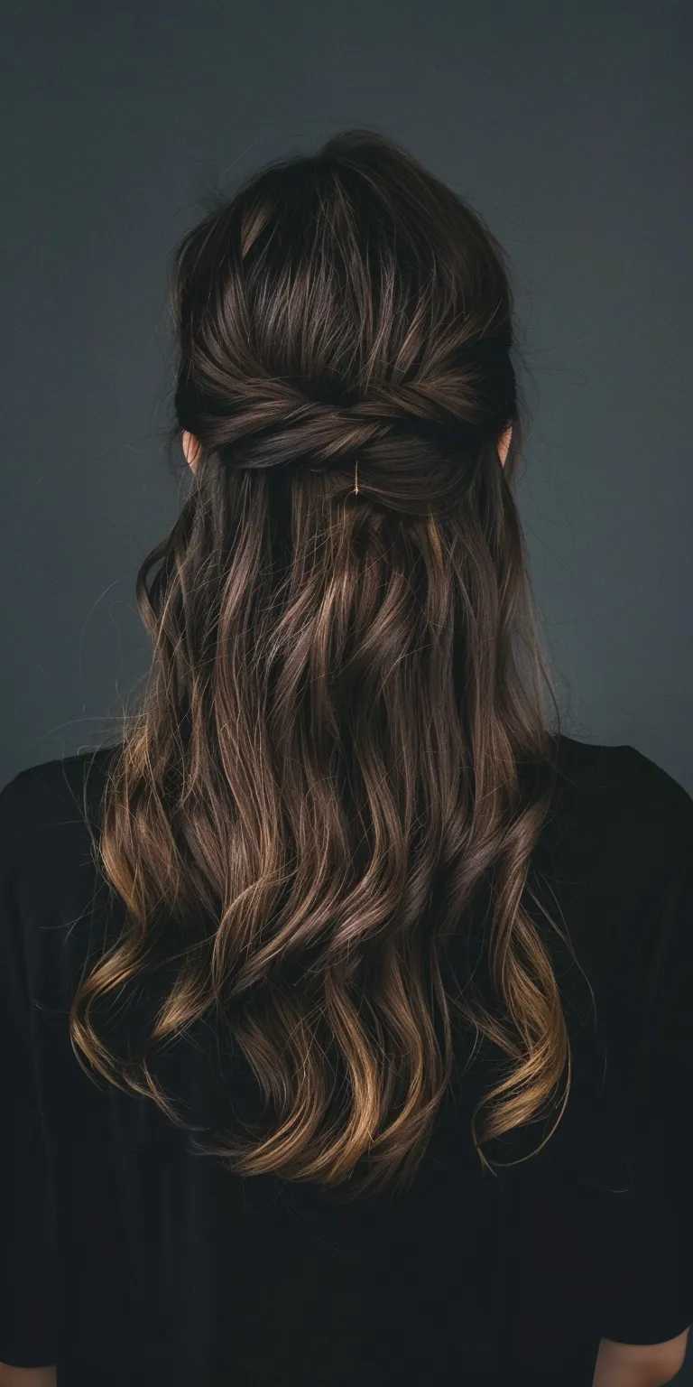 holiday hairstyles Milkmaid braid, Waterfall braids, Updo, Boho French braid