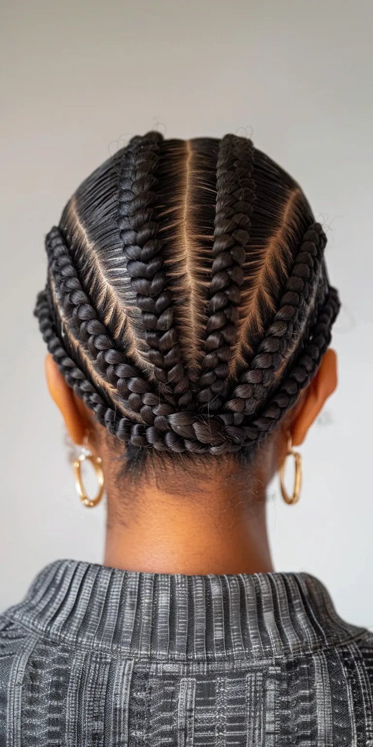 cornrow hairstyles for women Hair twists, Crochet braids, Waterfall French twist, Boho braids