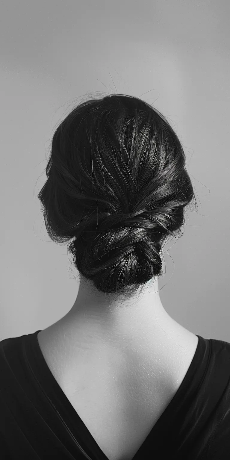 hair styles list Chignon, Updo, Milkmaid braid, French twist