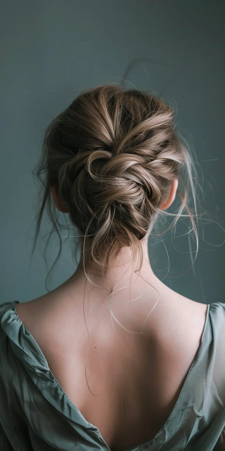 hairstyles for teens Updo, Chignon, Milkmaid braid, French Waterfall braids