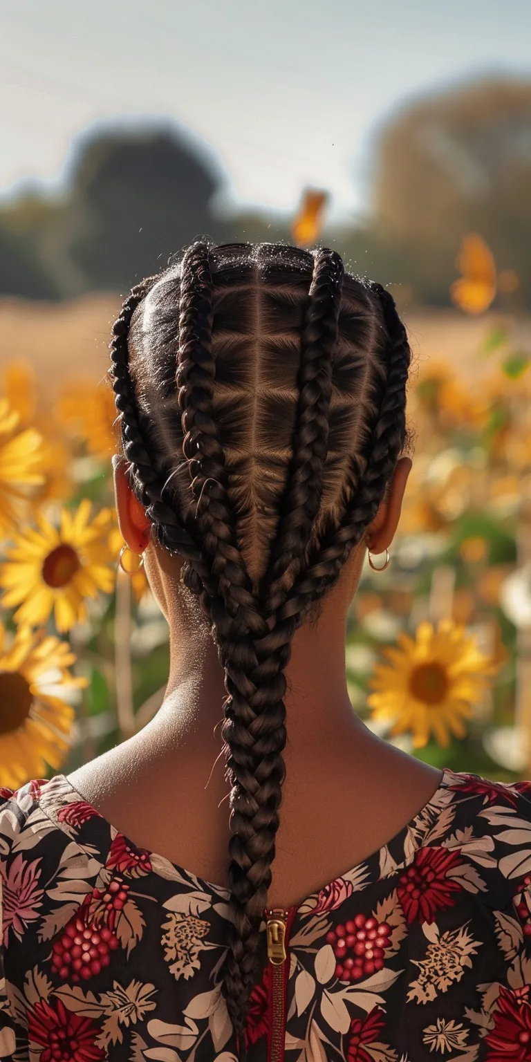 corn row styles Cornrows, Boho braids, Waterfall Hair twists, Braid