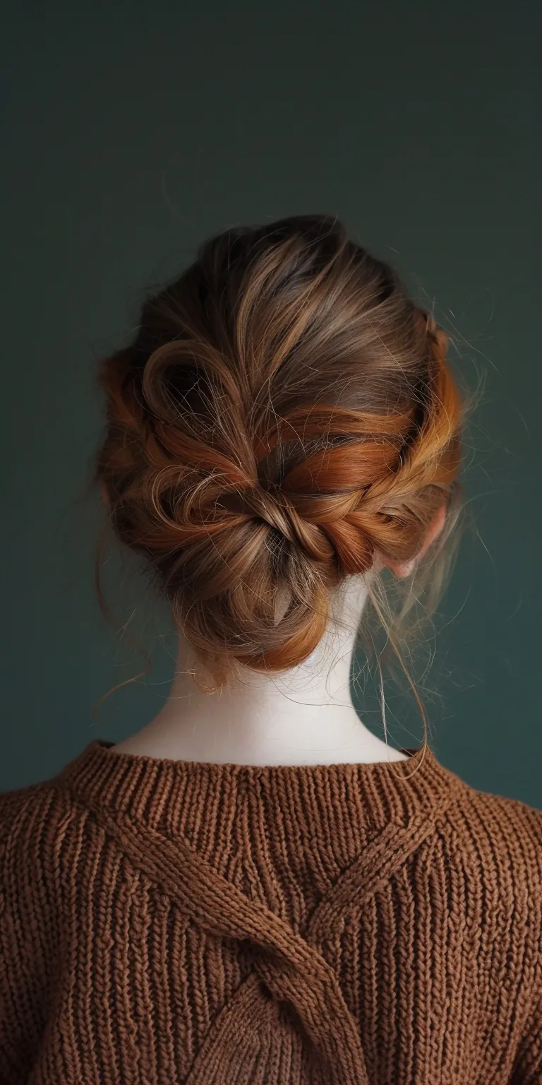 pomade hairstyle Updo, Milkmaid braid, Chignon, French twist