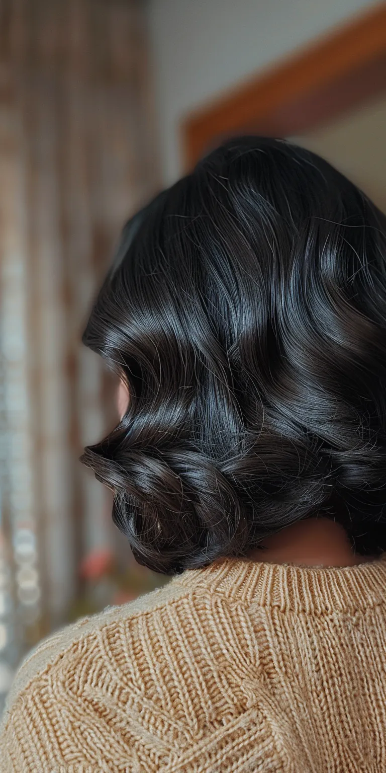 suavecita pomade Finger wave, Milkmaid braid, Chignon, Ringlets, French twist