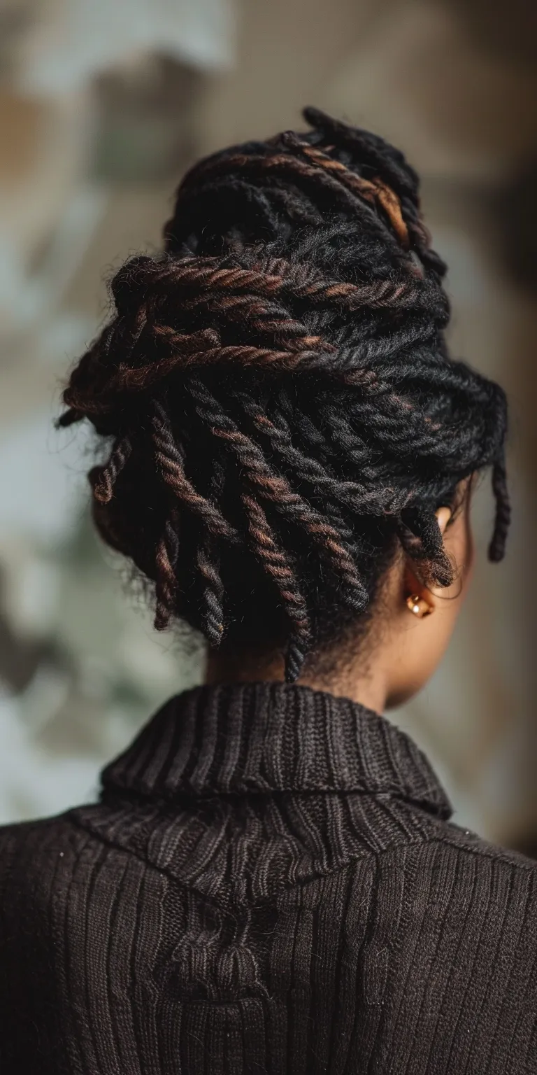 simple dreadlocks hairstyles Hair twists, Crochet braids, Boho Historical Christian hairstyles, Waterfall braids