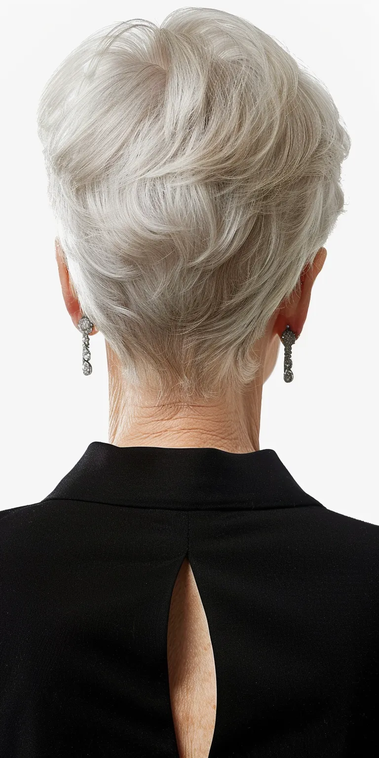 helen mirren hairstyles Asymmetric cut, Tonsure, Chignon, Pompadour, Short brush cut