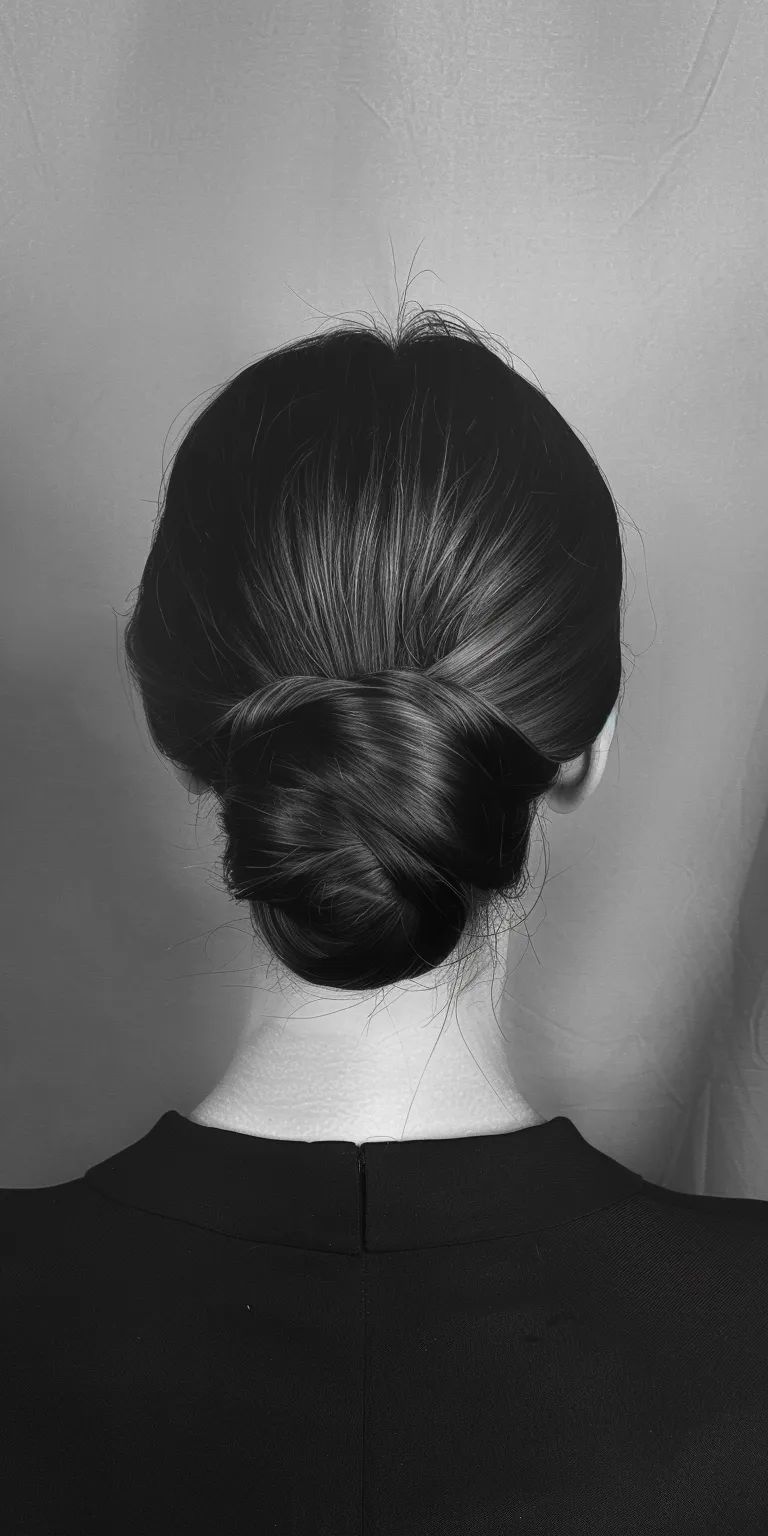 hairdo simple Chignon, Updo, French twist, Ballerina bun, Milkmaid braid