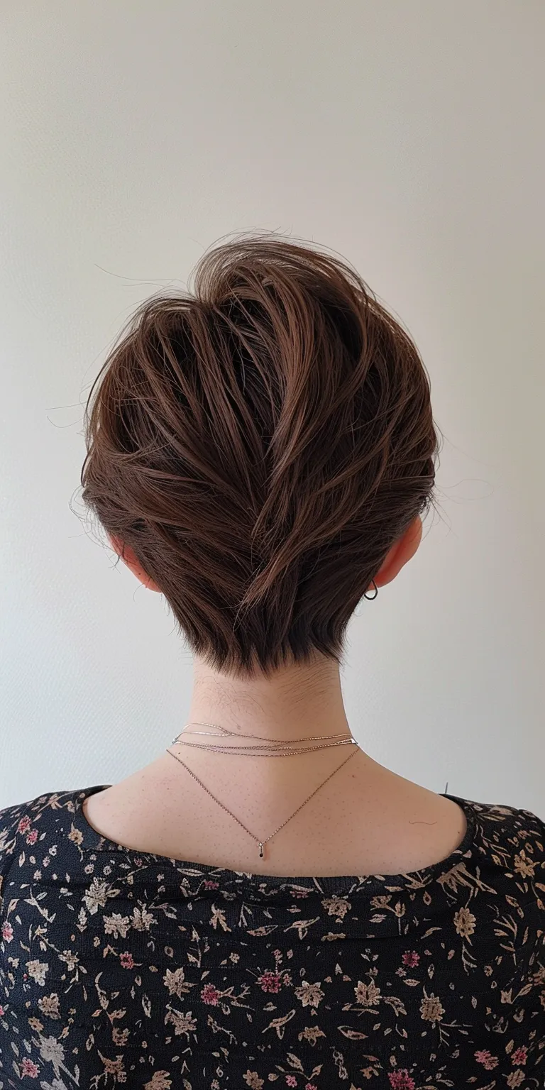 ideas for short hair styles Updo, French twist, Asymmetric cut, Chignon, Ballerina bun