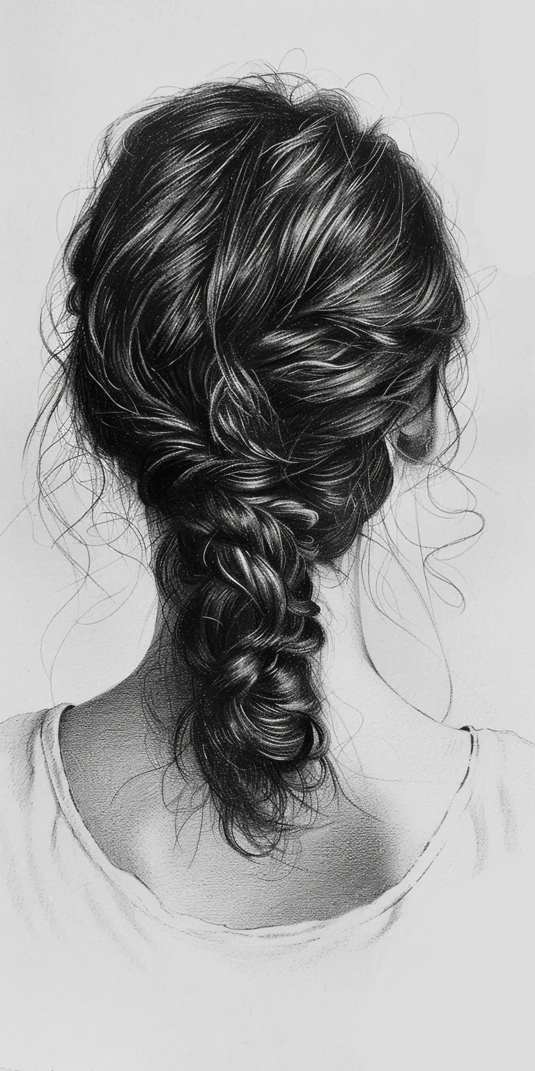 female hair styles French braid, Waterfall braids, Chignon, Braid, twist