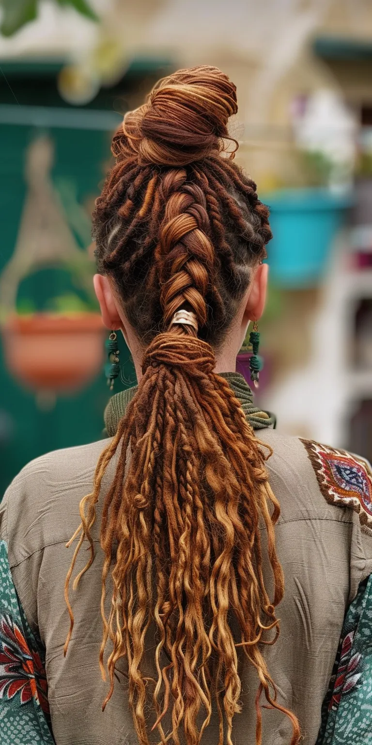 simple dreadlocks hairstyles Hair twists, Dreadlocks, Boho braids, Cornrows, Waterfall braids