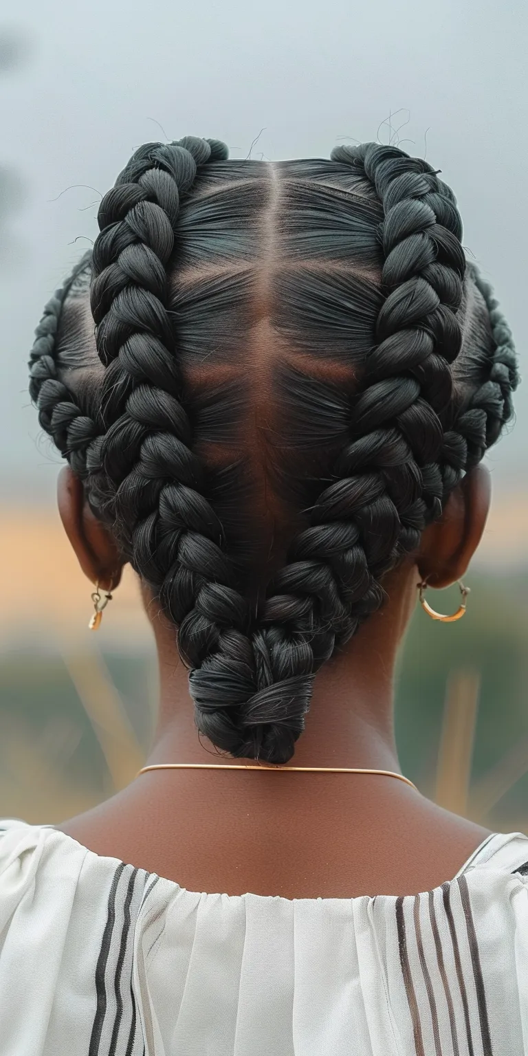 short braided hairstyles Hair twists, Waterfall braids, French twist, Boho Braid