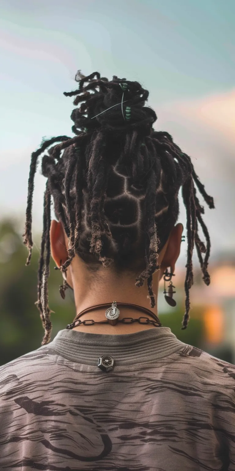 short dreadlocks Dreadlocks, Hair twists, Cornrows, Mohawk, Stacked bob