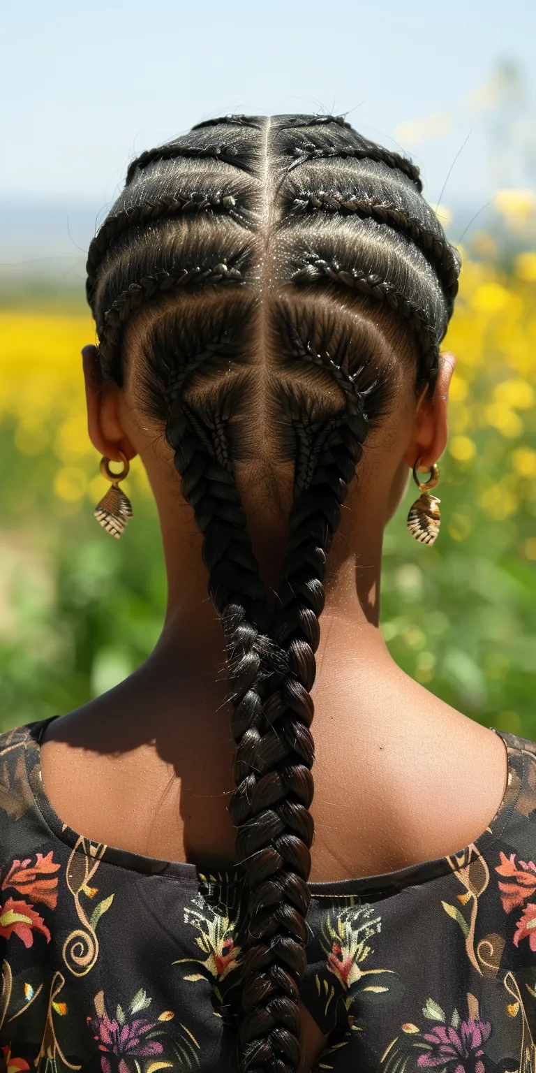 drake hairstyles Boho braids, Waterfall French twist, Hair twists, Cornrows