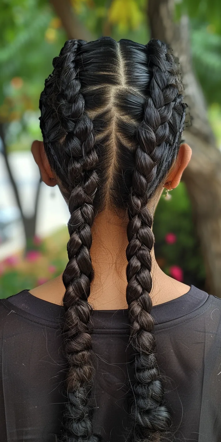 braids with curls at the end Waterfall braids, French braid, Boho Braid, twist