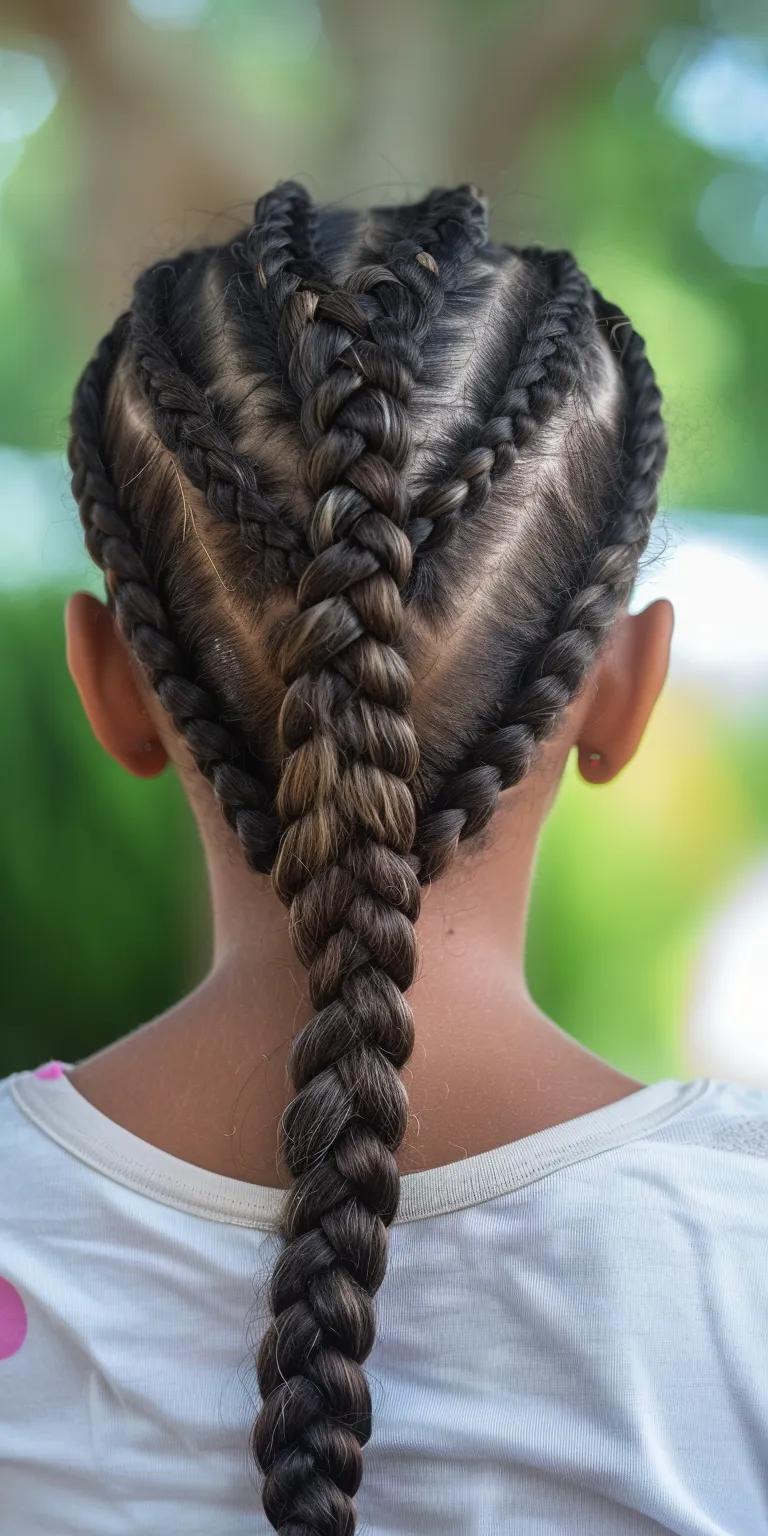 individual braids French braid, Waterfall braids, Braid, Cornrows, twist