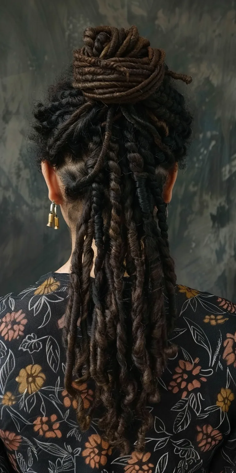 dread hairstyles for women Hair twists, Dreadlocks, Waterfall braids, Cornrows, Crochet braids