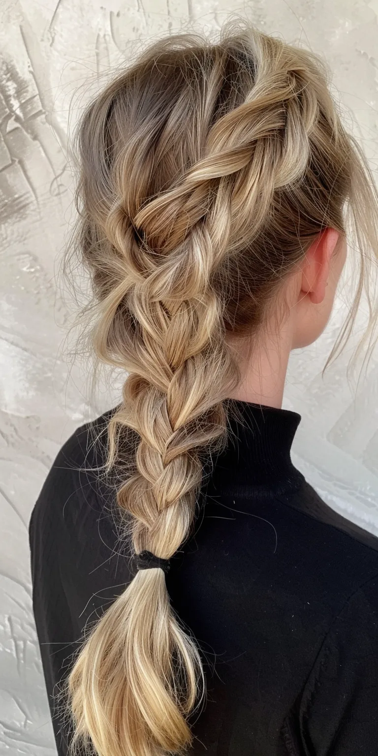 side braid hairstyle Waterfall braids, French twist, braid, Updo, Braid