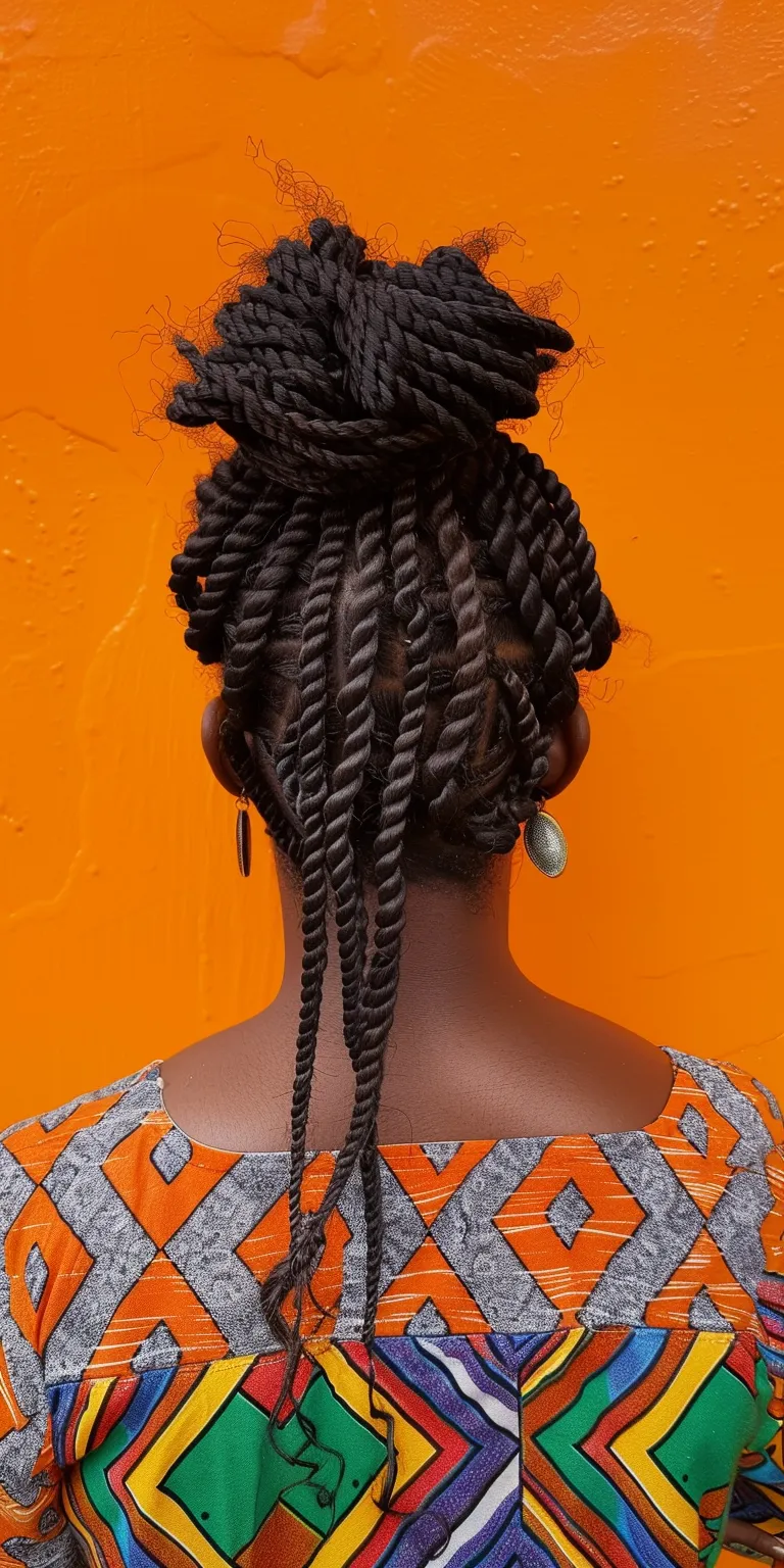 senegalese twist Crochet braids, Hair twists, Kinky hair, Digital perm, Boho braids