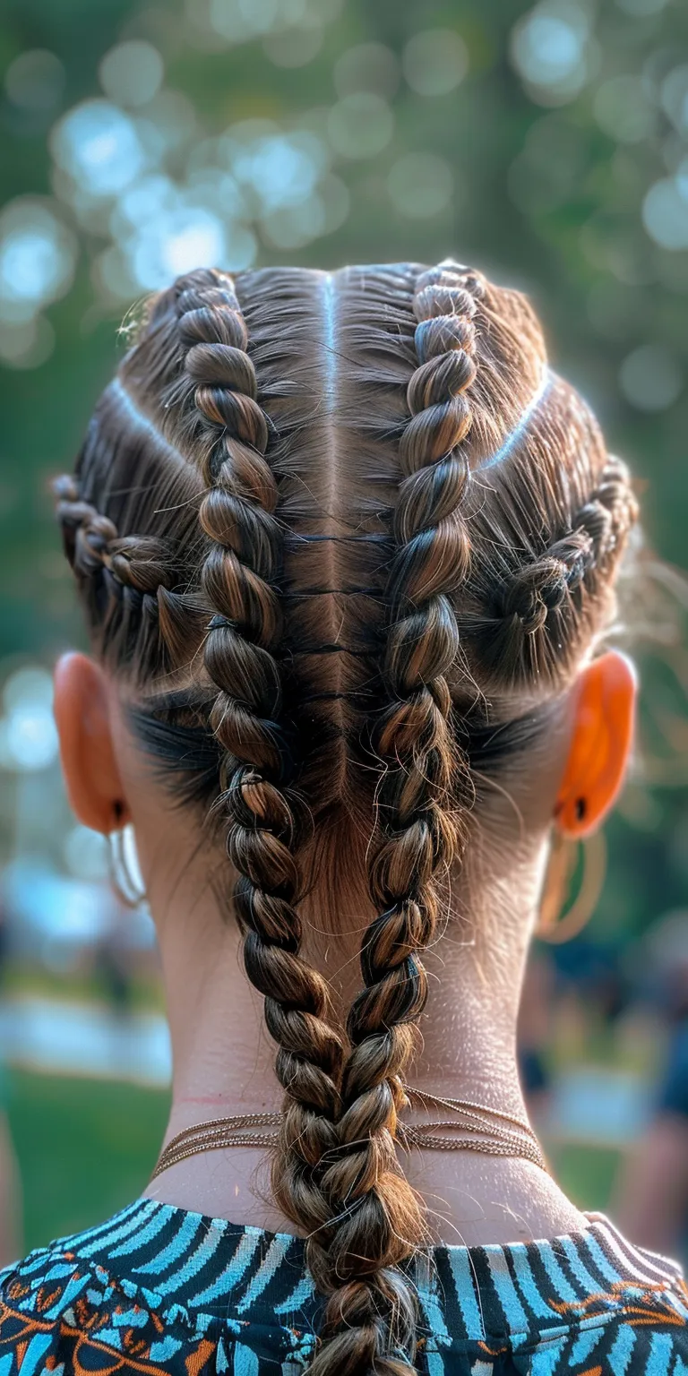 frontal hairstyles French braid, twist, Waterfall braids, Braid, Cornrows