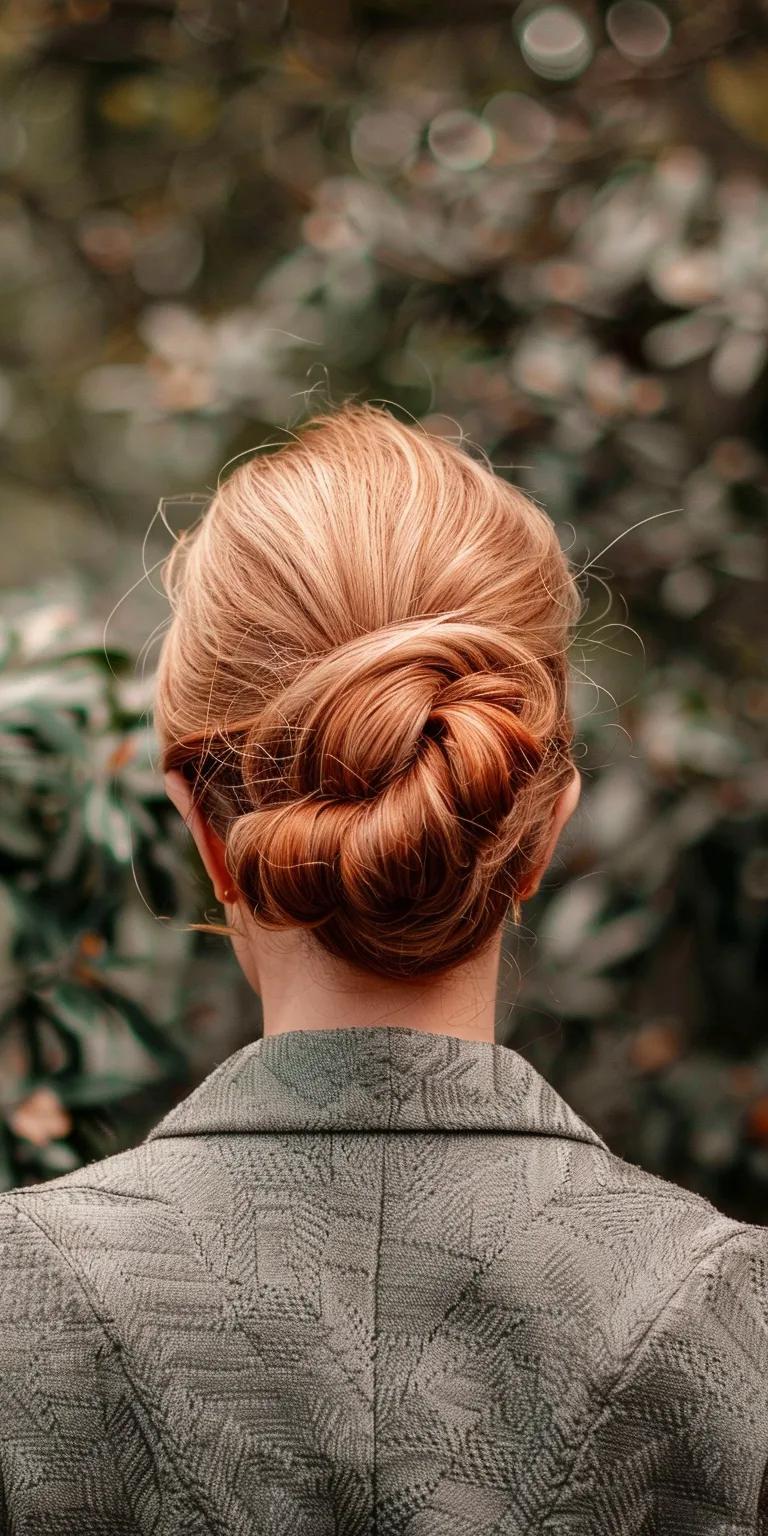 hair styles for older ladies Updo, French twist, Chignon, Milkmaid braid, Ballerina bun