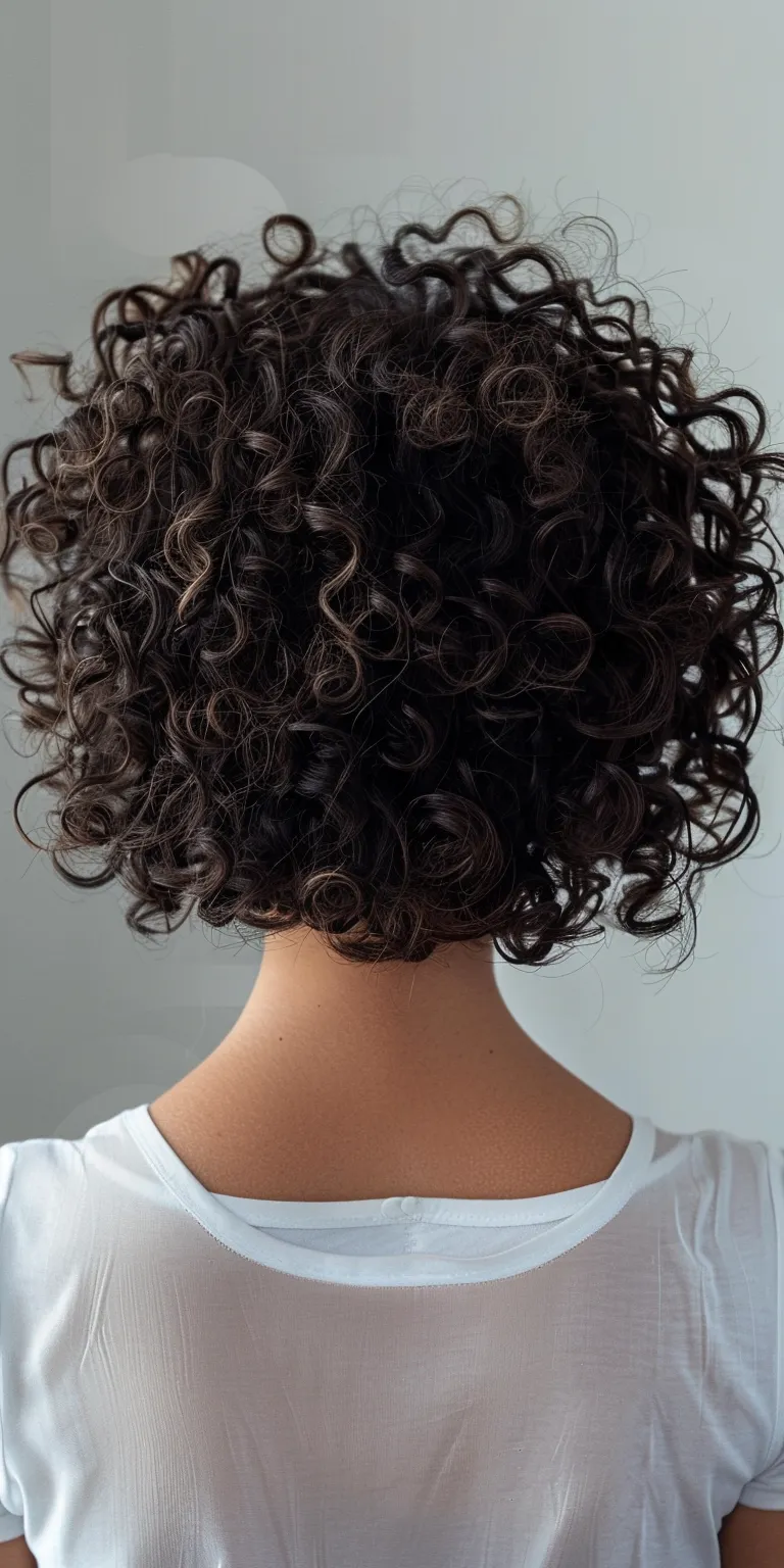 haircuts for curly hair Digital perm, Ringlets, Asymmetric cut, Kinky hair, Curly