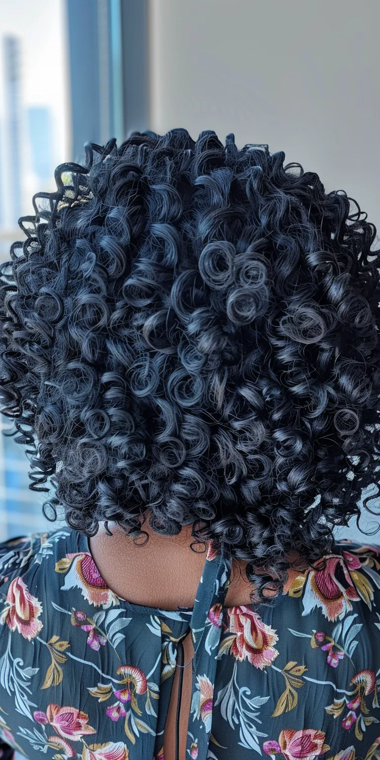 curly crochet hair styles Digital perm, Ringlets, Kinky hair, Curly Jheri curl