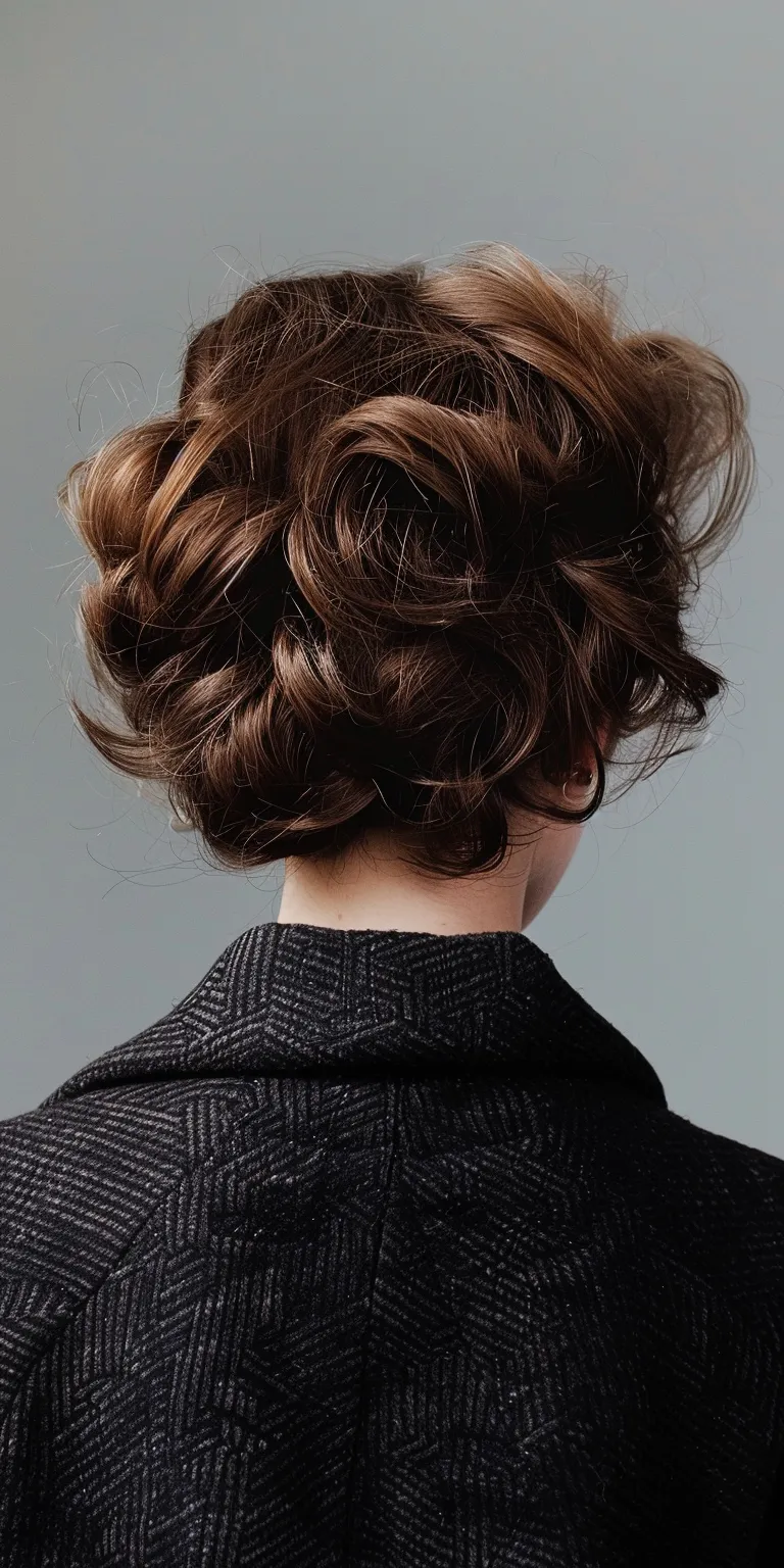 80's hairstyles female Chignon, Updo, French twist, Milkmaid braid, Finger wave