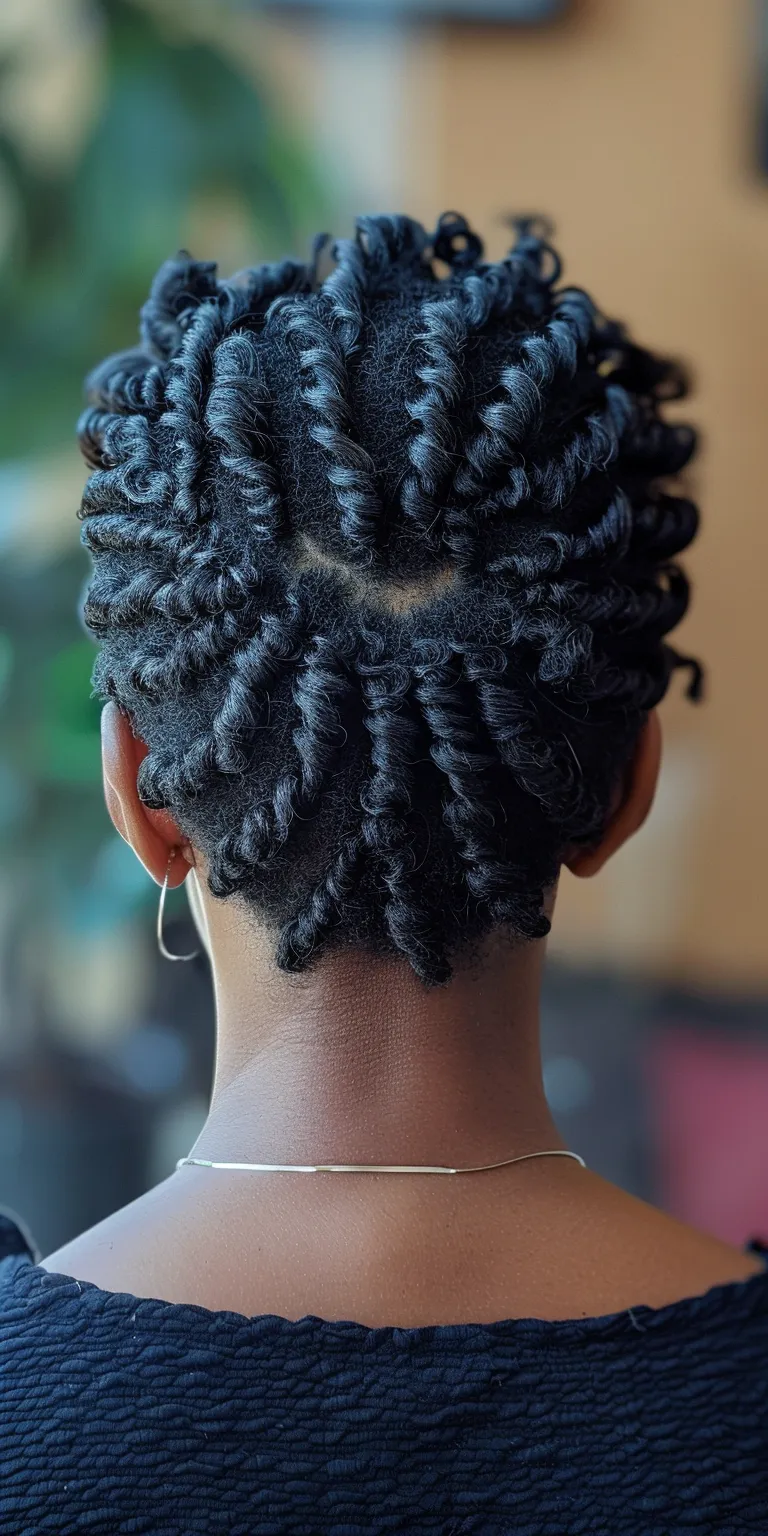 passion twist hairstyles Hair twists, Waterfall braids, French twist, Crochet Afro puffs