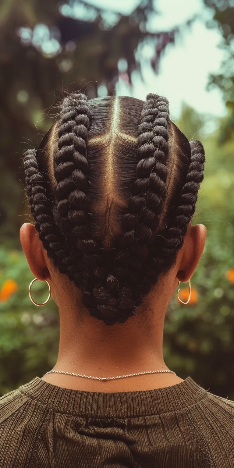 cornrow hairstyles Cornrows, Hair twists, French twist, Waterfall braids, Crochet braids