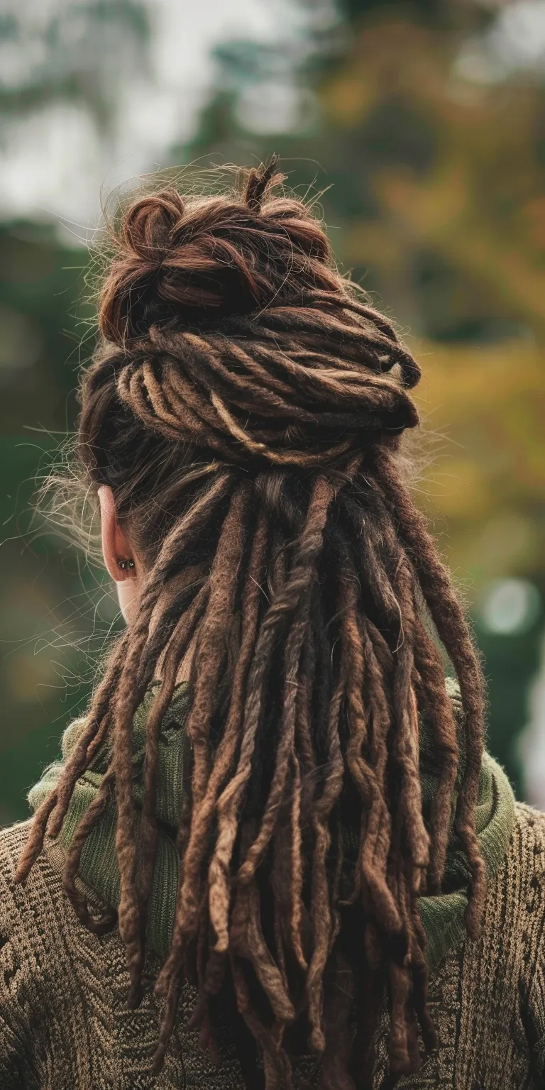 dreadlocks hairstyles Dreadlocks, Hair twists, Boho braids, Layered hair, Crochet braids