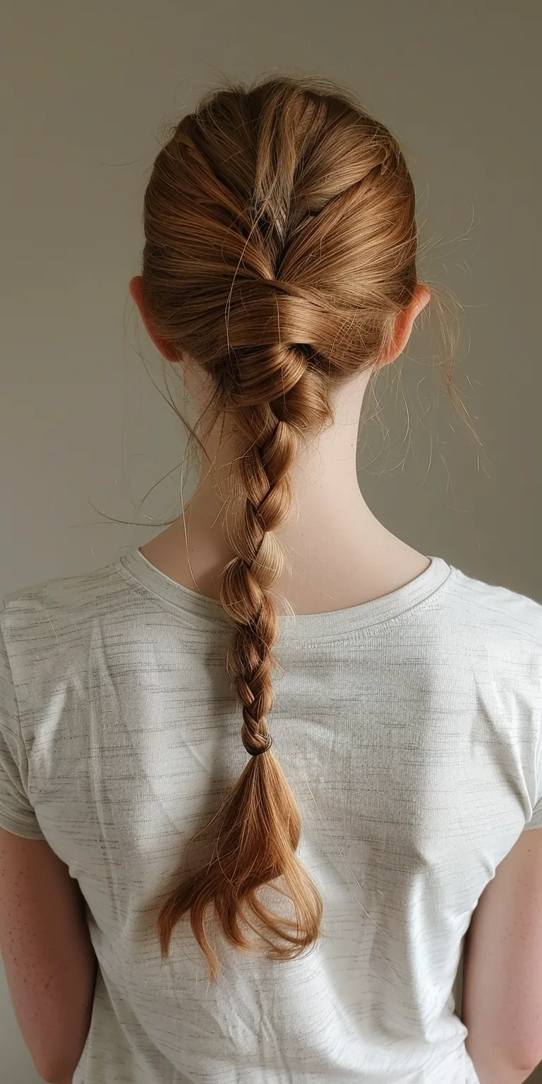 cute ponytail hairstyles Braid, French braid, Waterfall braids, Pigtail, Milkmaid braid