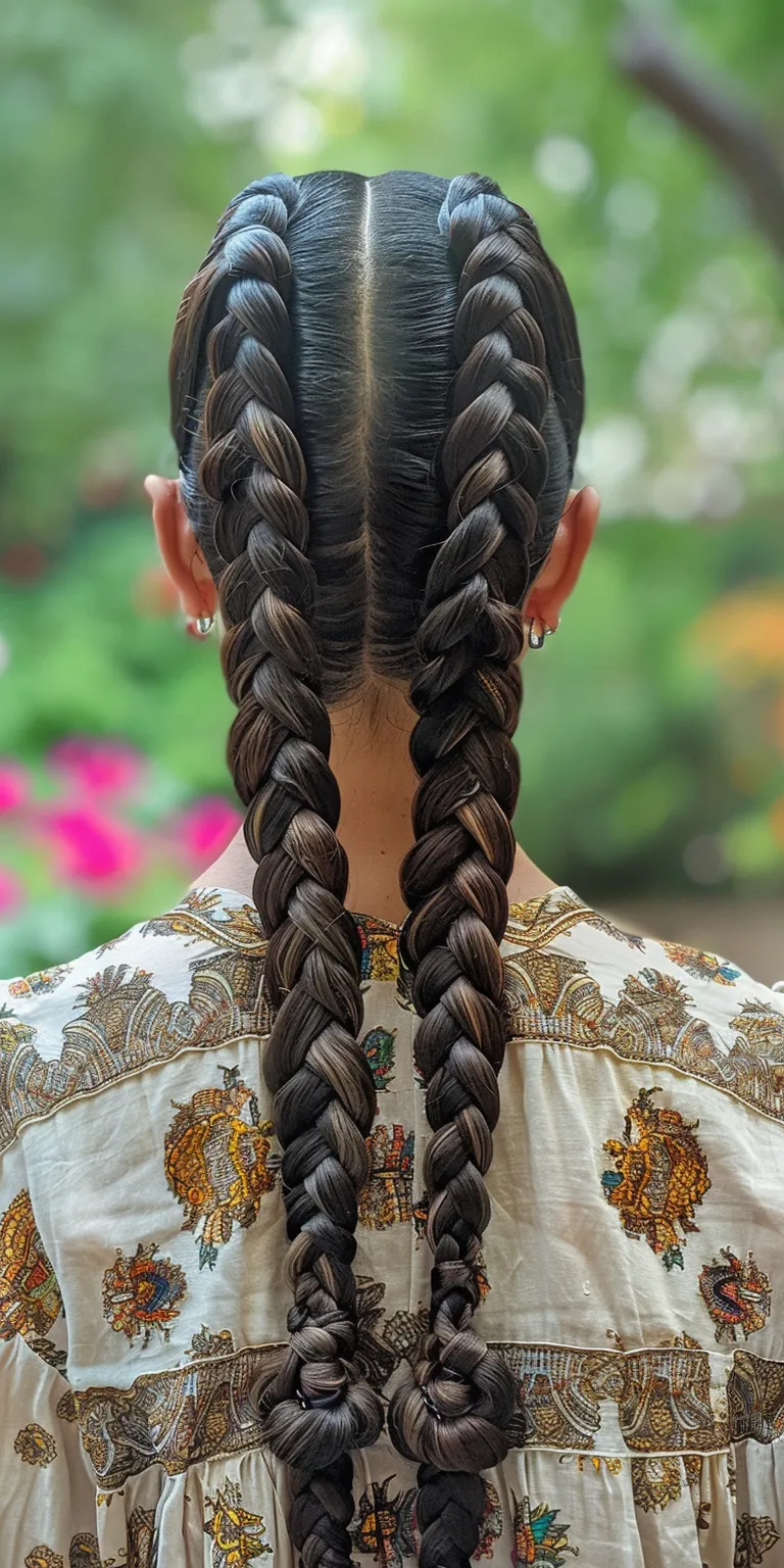 bohemian knotless braids Boho braids, Waterfall Milkmaid braid, French Braid