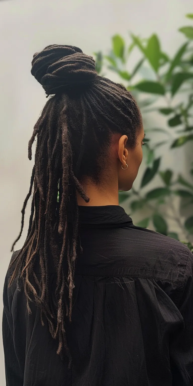 dreadlocks styles Dreadlocks, Hair twists, Digital perm, Crochet braids, French twist